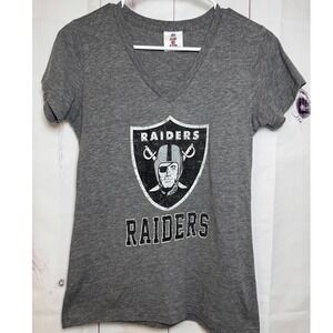 Woman's Vintage Distressed McFadden #20‎ Raiders T-Shirt / Size Medium / Sku0039